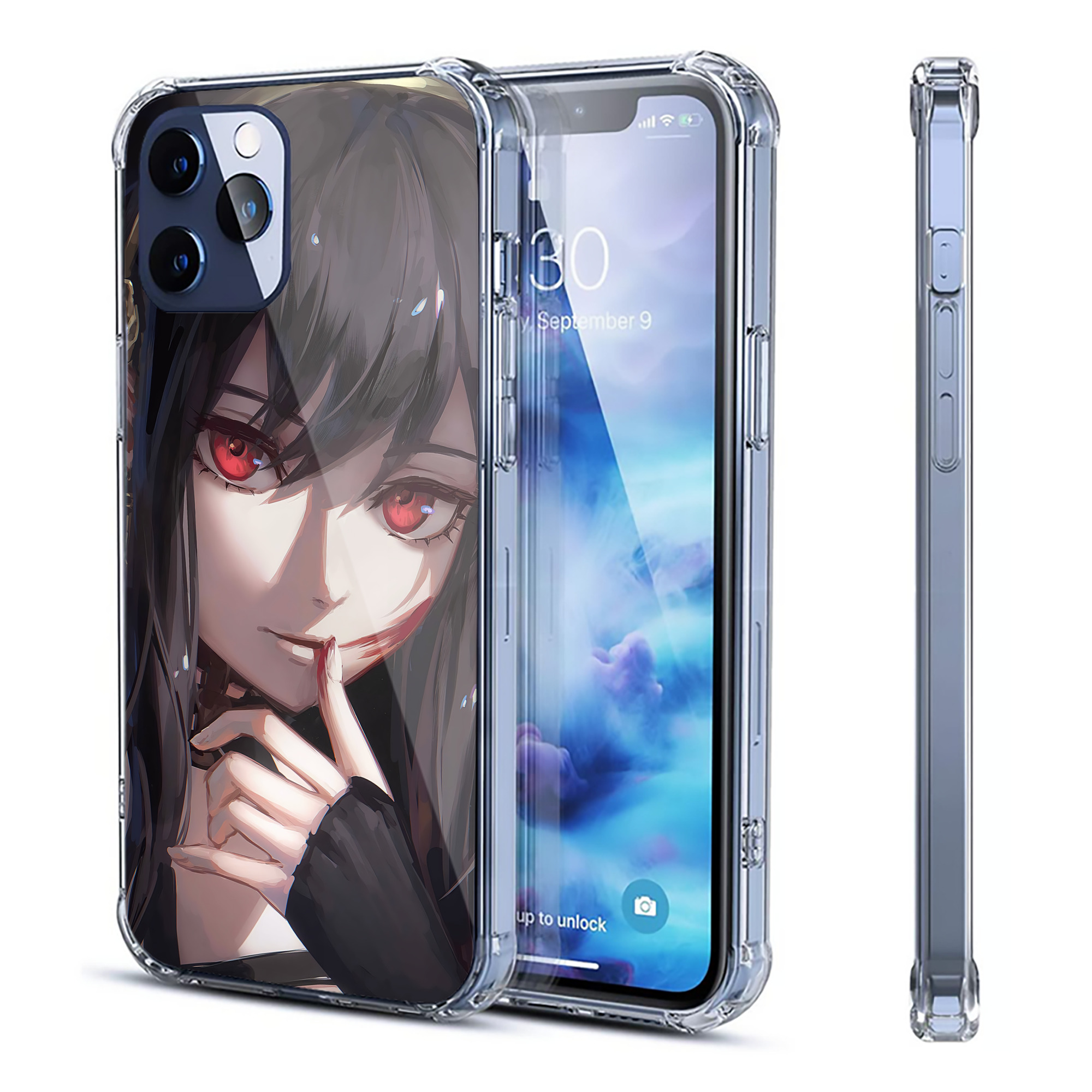 （画像用） SPY×FAMILY间谍家家酒 【iPhone 12シリーズ対応】透明スマホケース（クリアソフトケース）